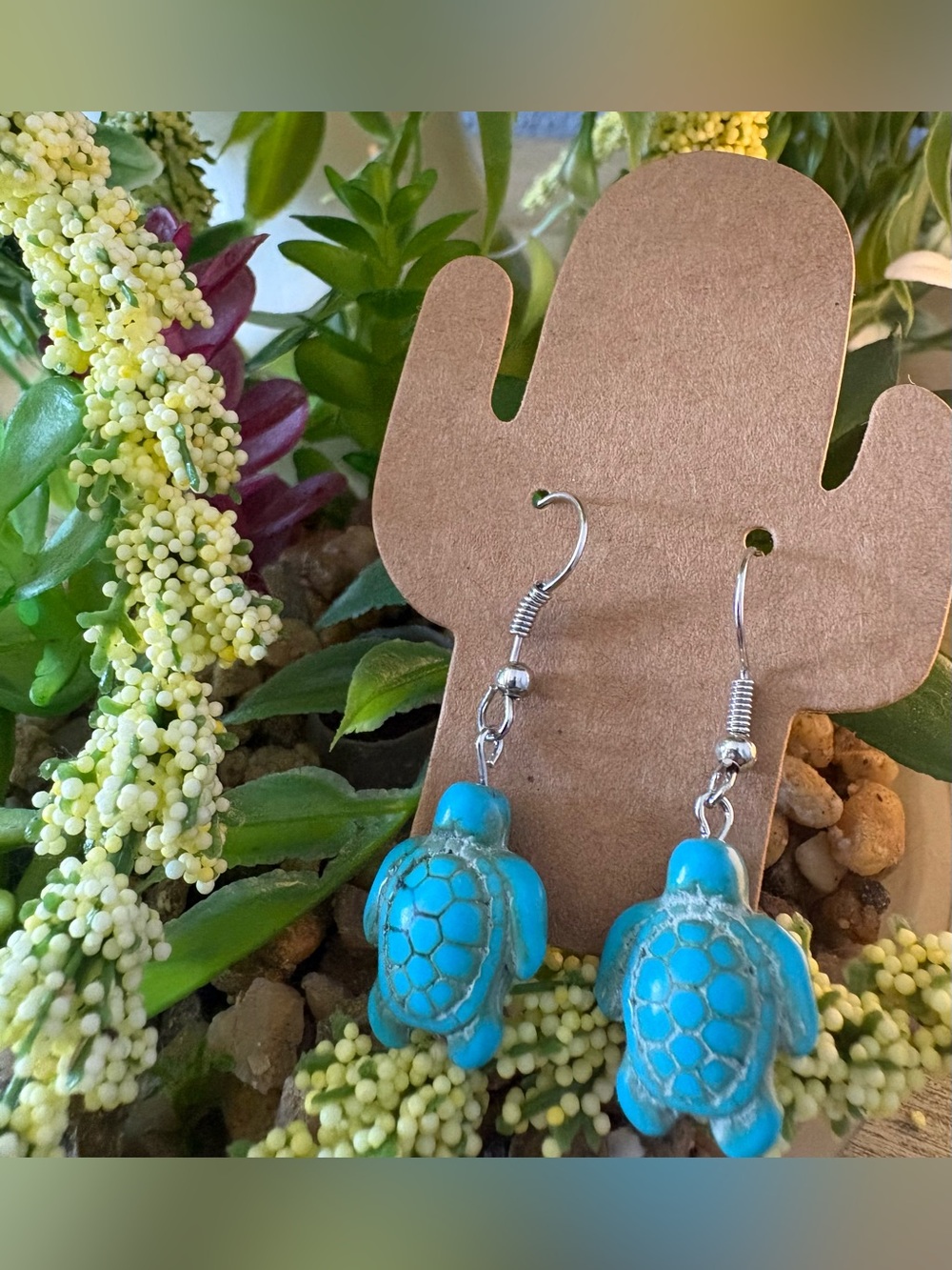 #7 by A.G Handmade Sea Turtle Dangle Earrings